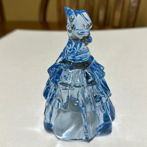 Boyd Ice Blue Glass Louise Figurine 4.25” tall - Picture 2 of 5